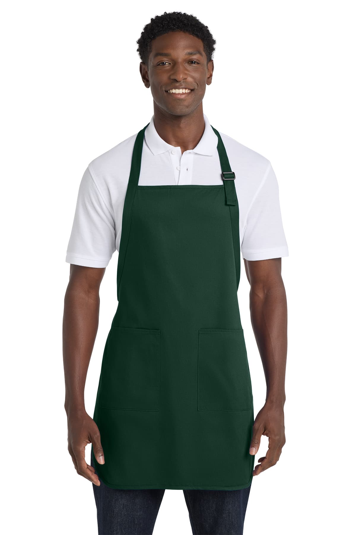A500 Port Authority Full-Length Apron with Pockets. A500