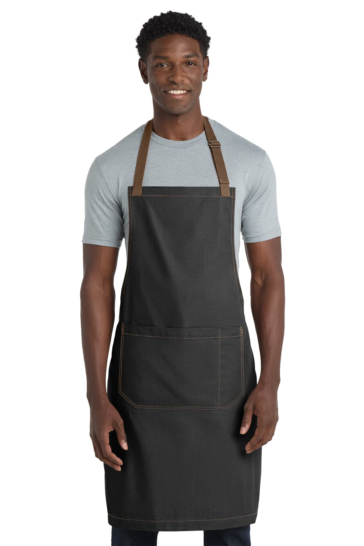 A800 Port Authority Market Full-Length Bib Apron. A800