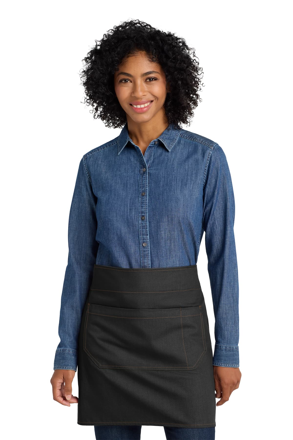 A801 Port Authority Market Half Bistro Apron. A801