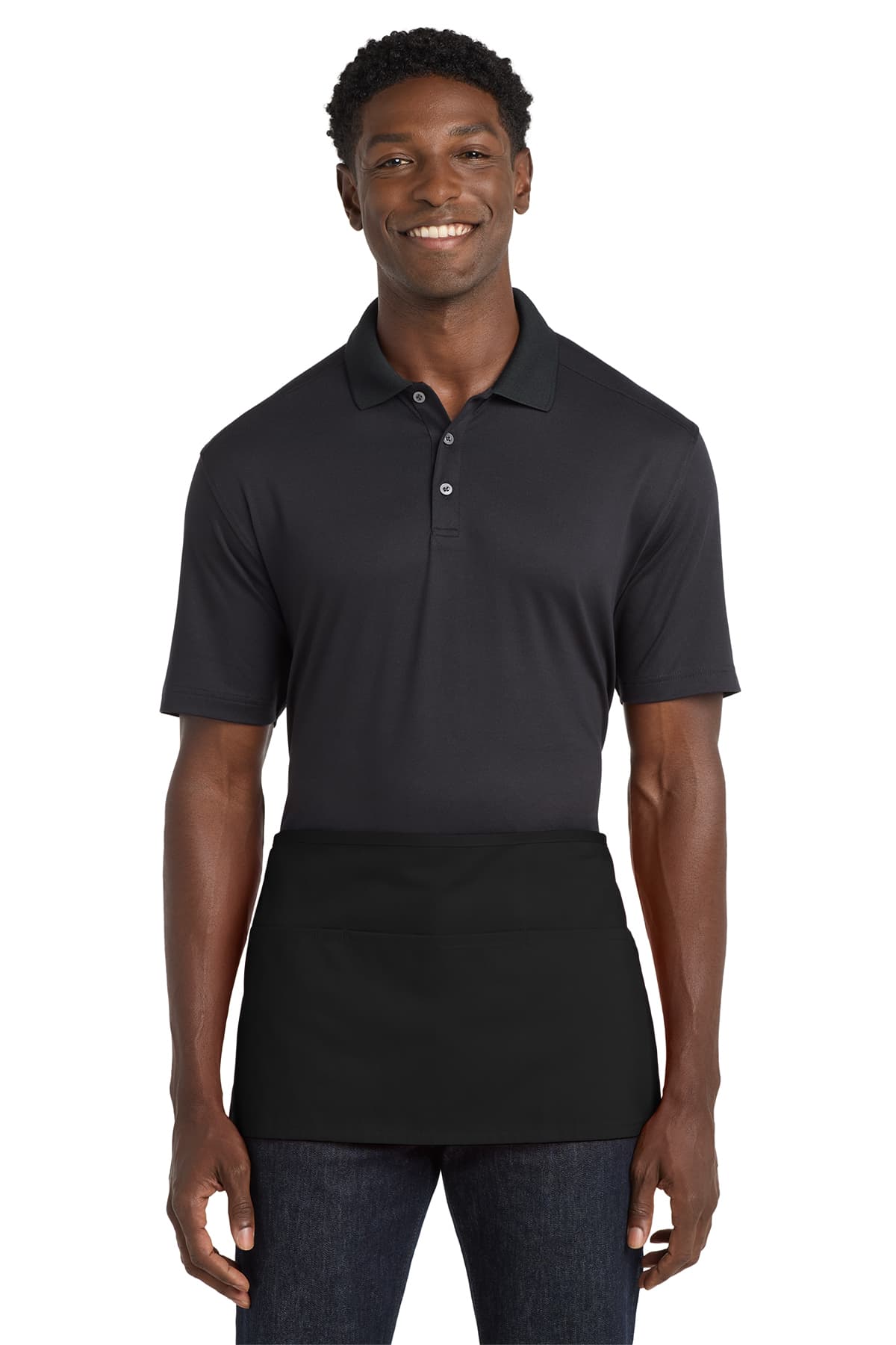 A515 Port Authority Waist Apron with Pockets. A515