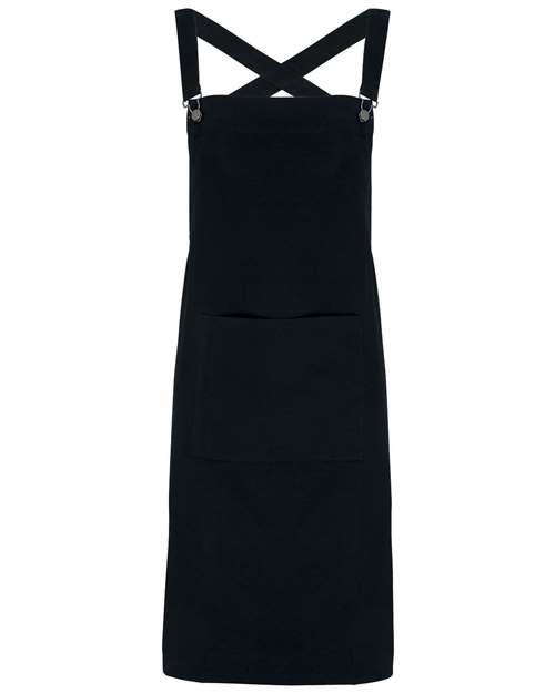 Cross Back Barista Bib Apron
