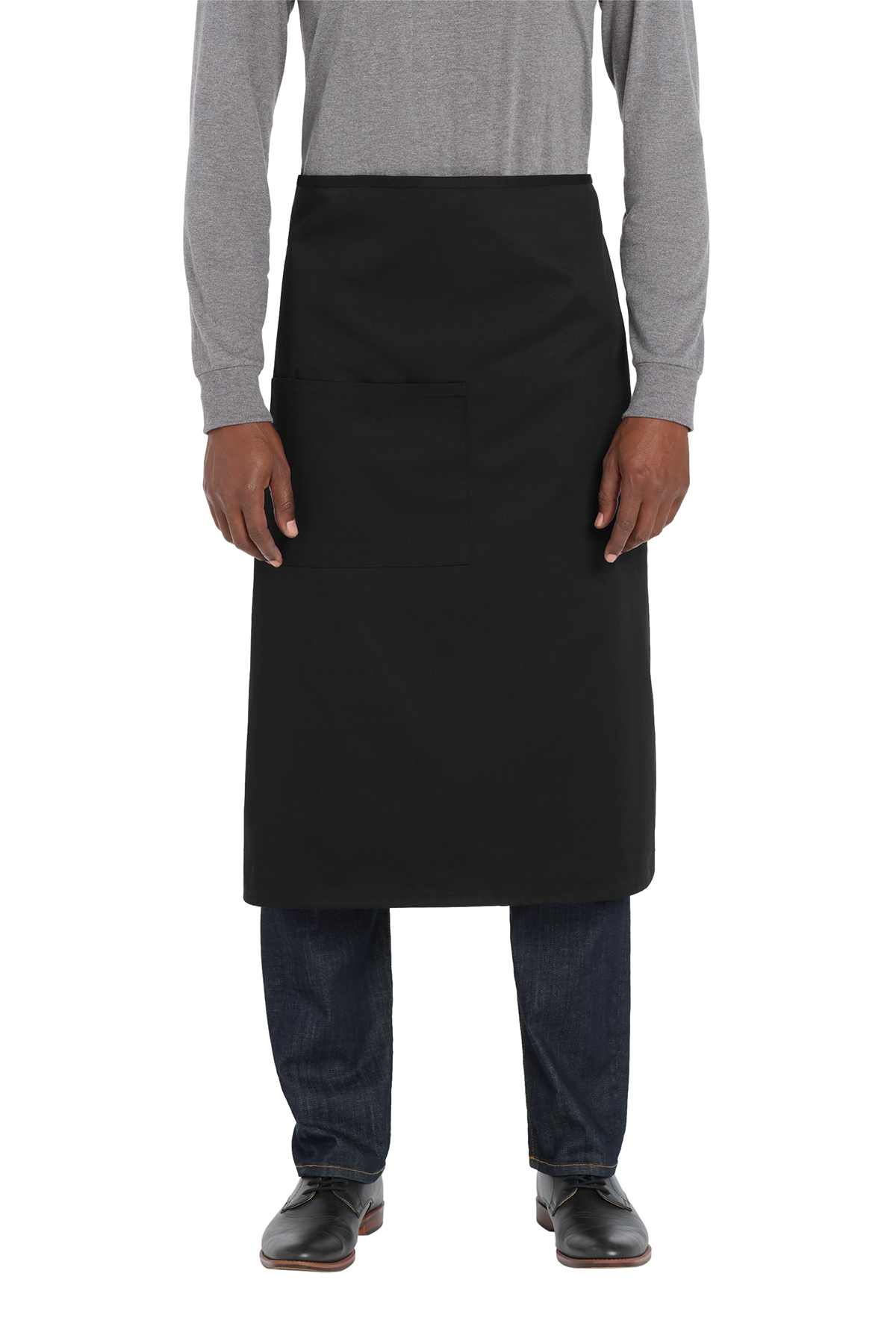 A701 Port Authority Easy Care Full Bistro Apron with Stain Release. A701
